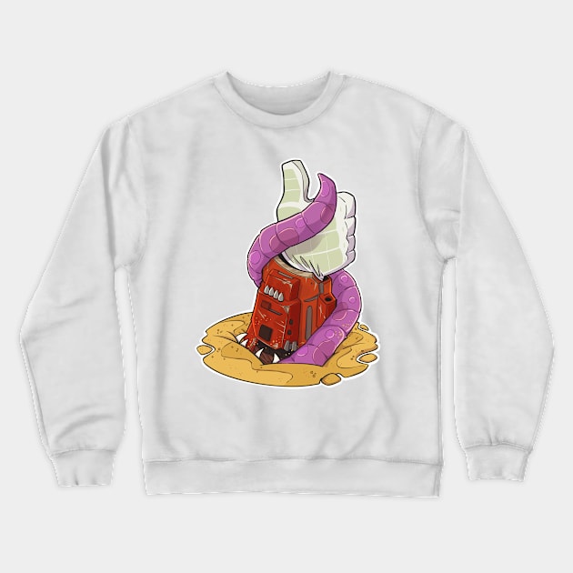 Thumbs Up Bounty Hunter Crewneck Sweatshirt by hiwez